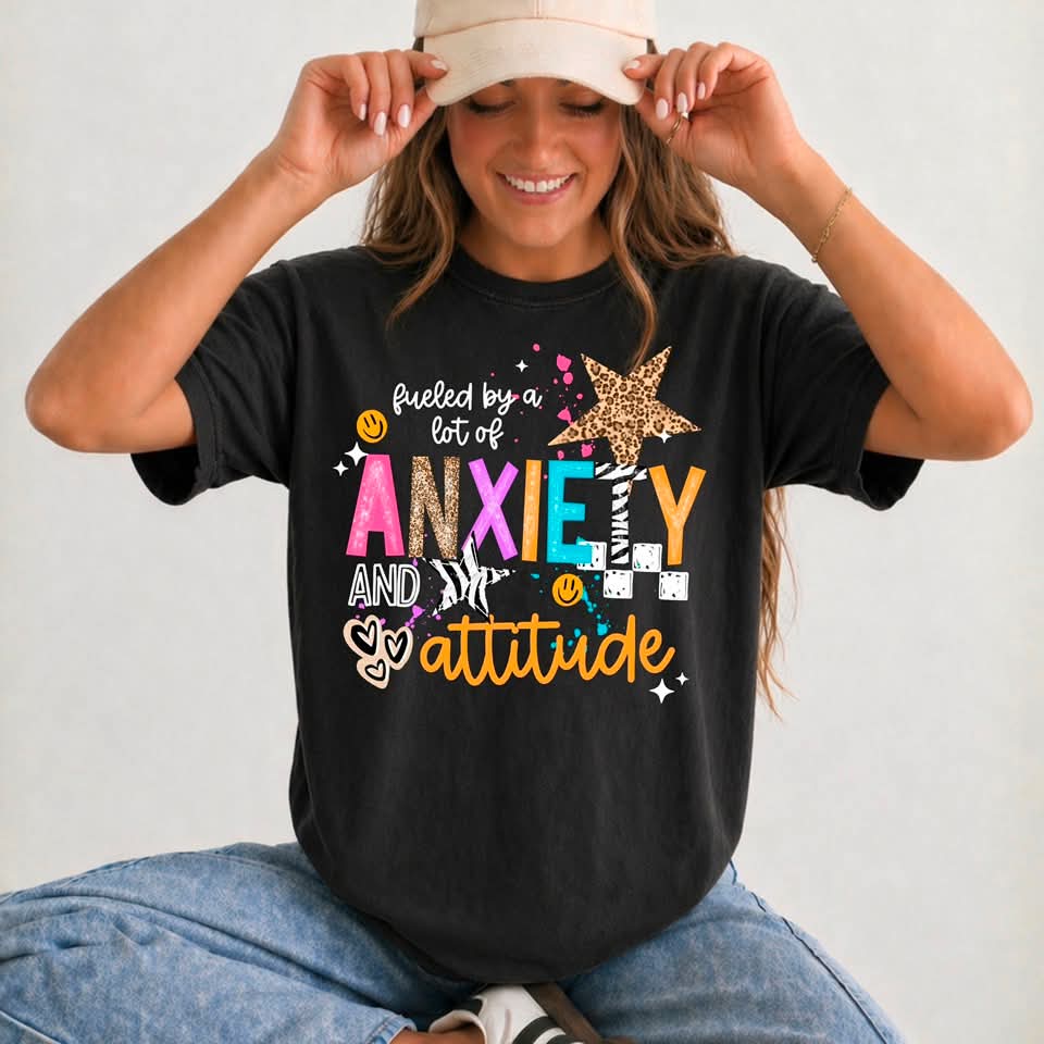 Fueled by a lot of anxiety and attitude