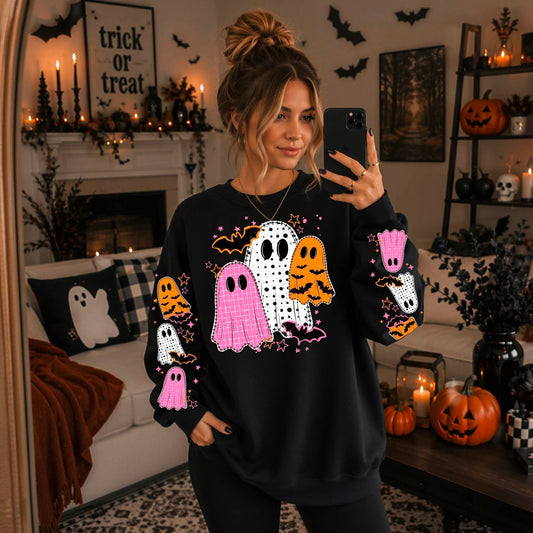 Pink & Orange Ghosties