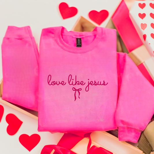 Love Like Jesus Embroidered (Pre-Order Closes 12/26)