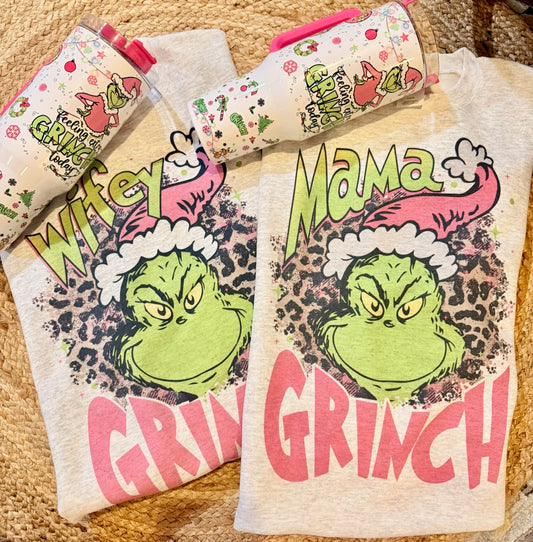 Mama/Wifey Grinch Bundle