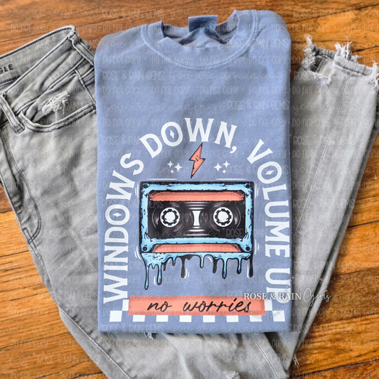 Windows Down Volume Up