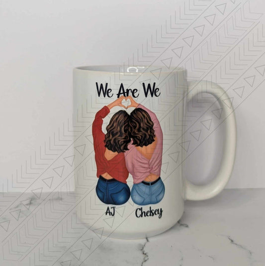 Custom Heart Hands Mugs