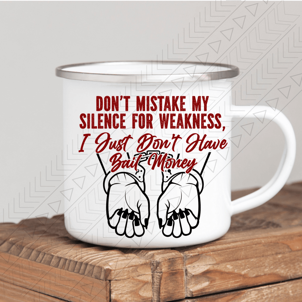 Dont Mistake My Silence Mug