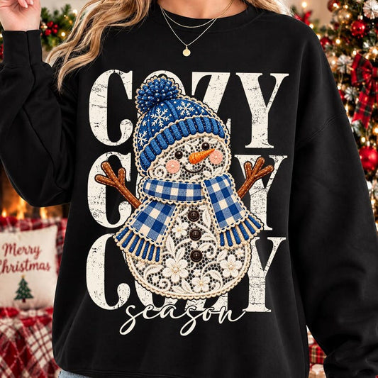 Cozy Season Snowman