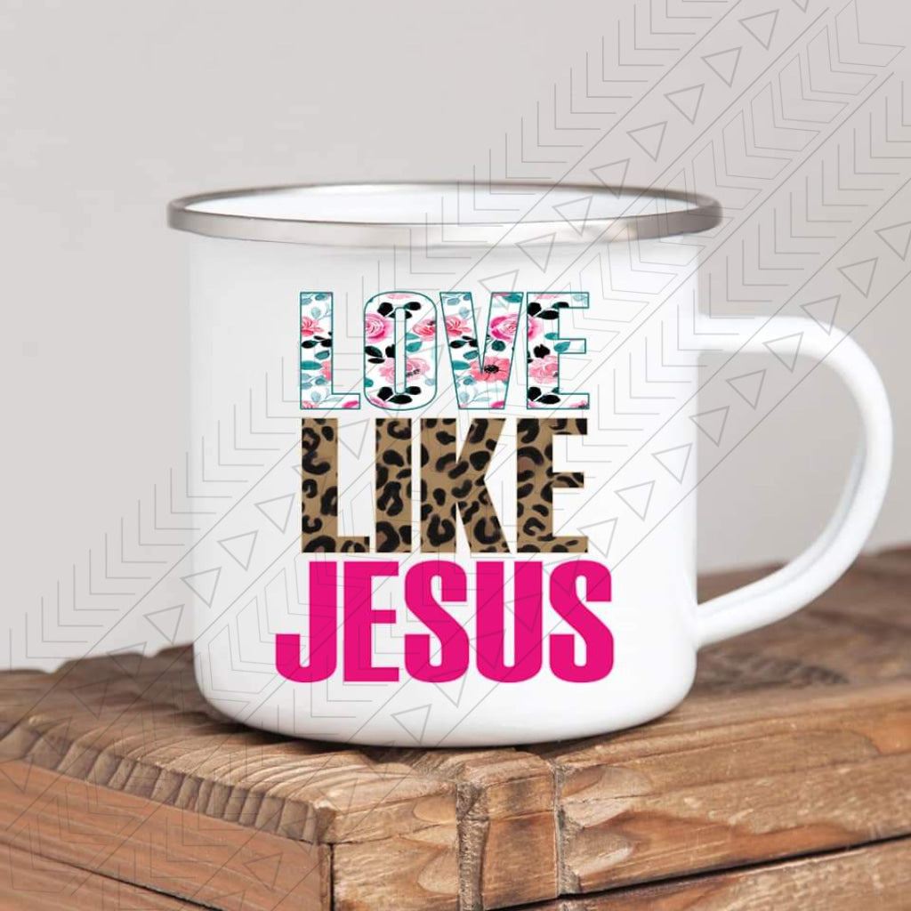 Love Like Jesus Enamel Mug Mug
