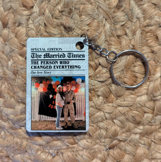 Married Times/Love Edition Keychain