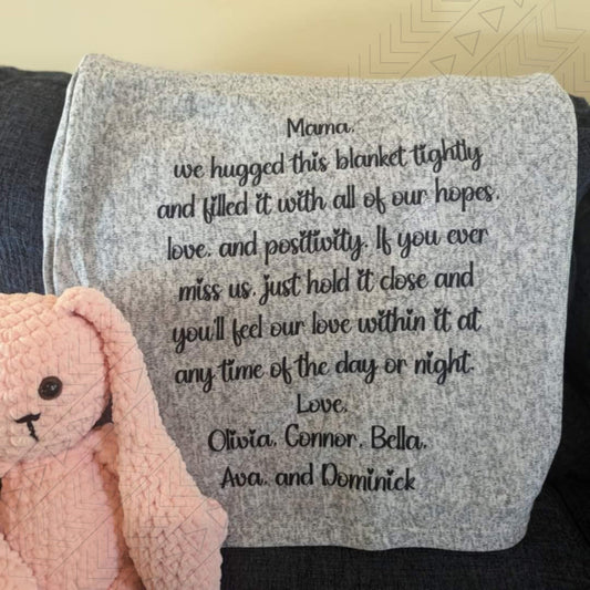 Personalized Hug Blanket Blanket