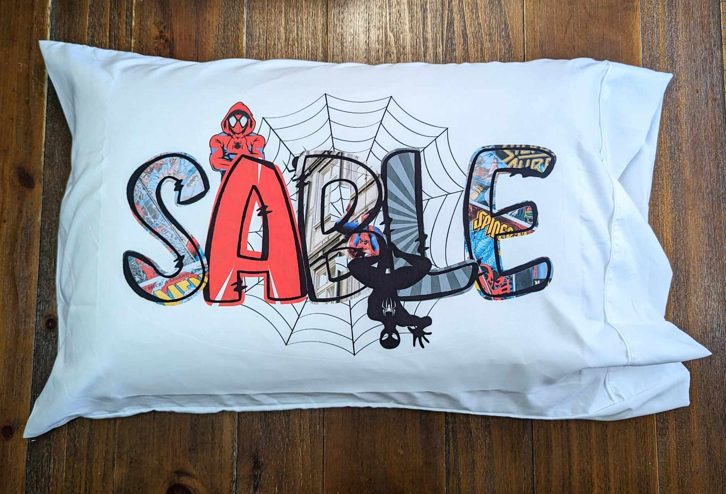 Spiderman pillowcase