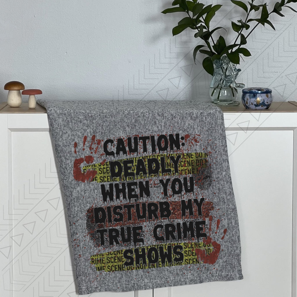 True Crime Blanket Blanket